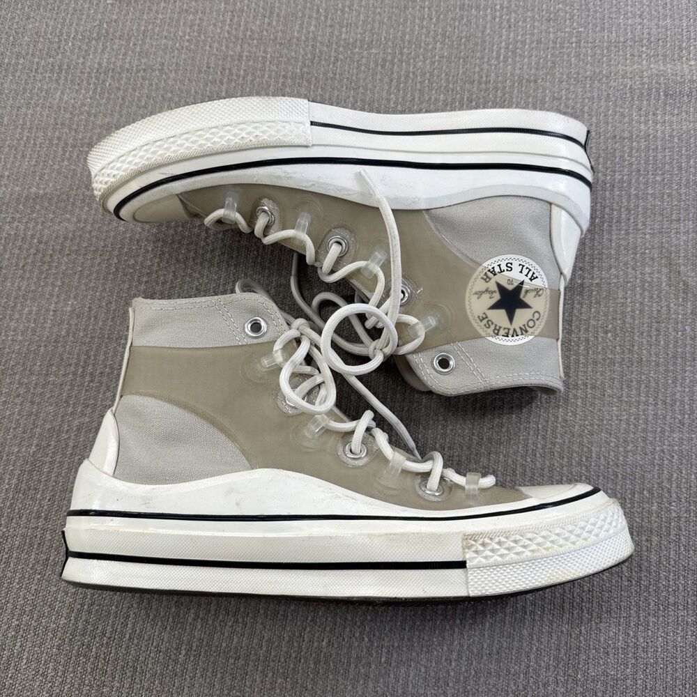 Converse Chuck 70 Utility Hybrid High String Tan Beige Men 5.5 / Women 7.5
